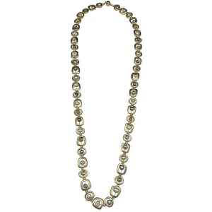 129-GOLD-LONG | MOD NECKLACE GOLD LONG 36"