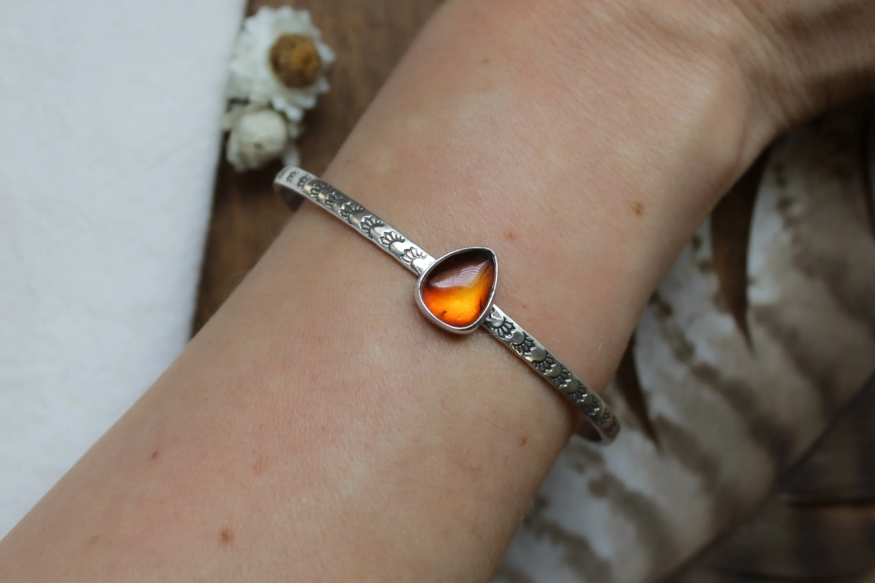 Amber Stacker Cuff