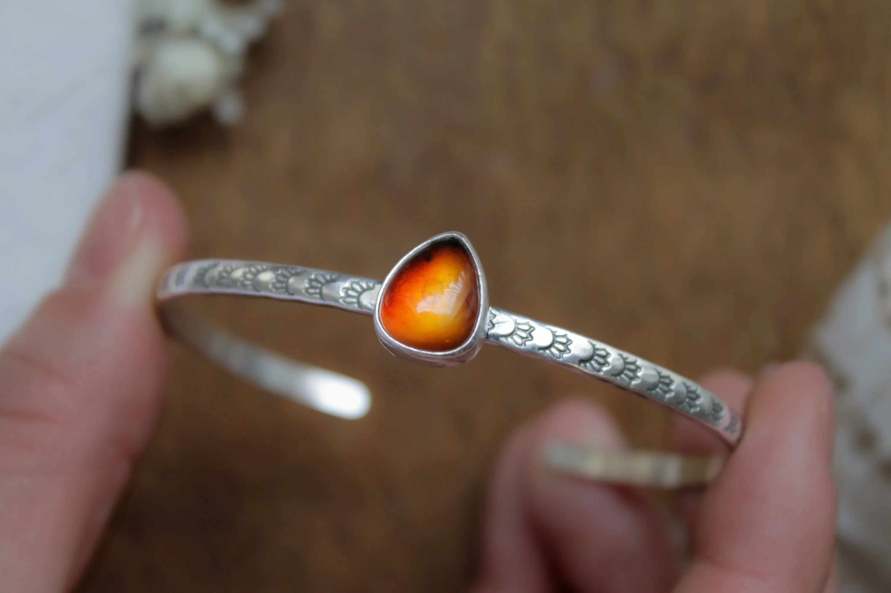 Amber Stacker Cuff