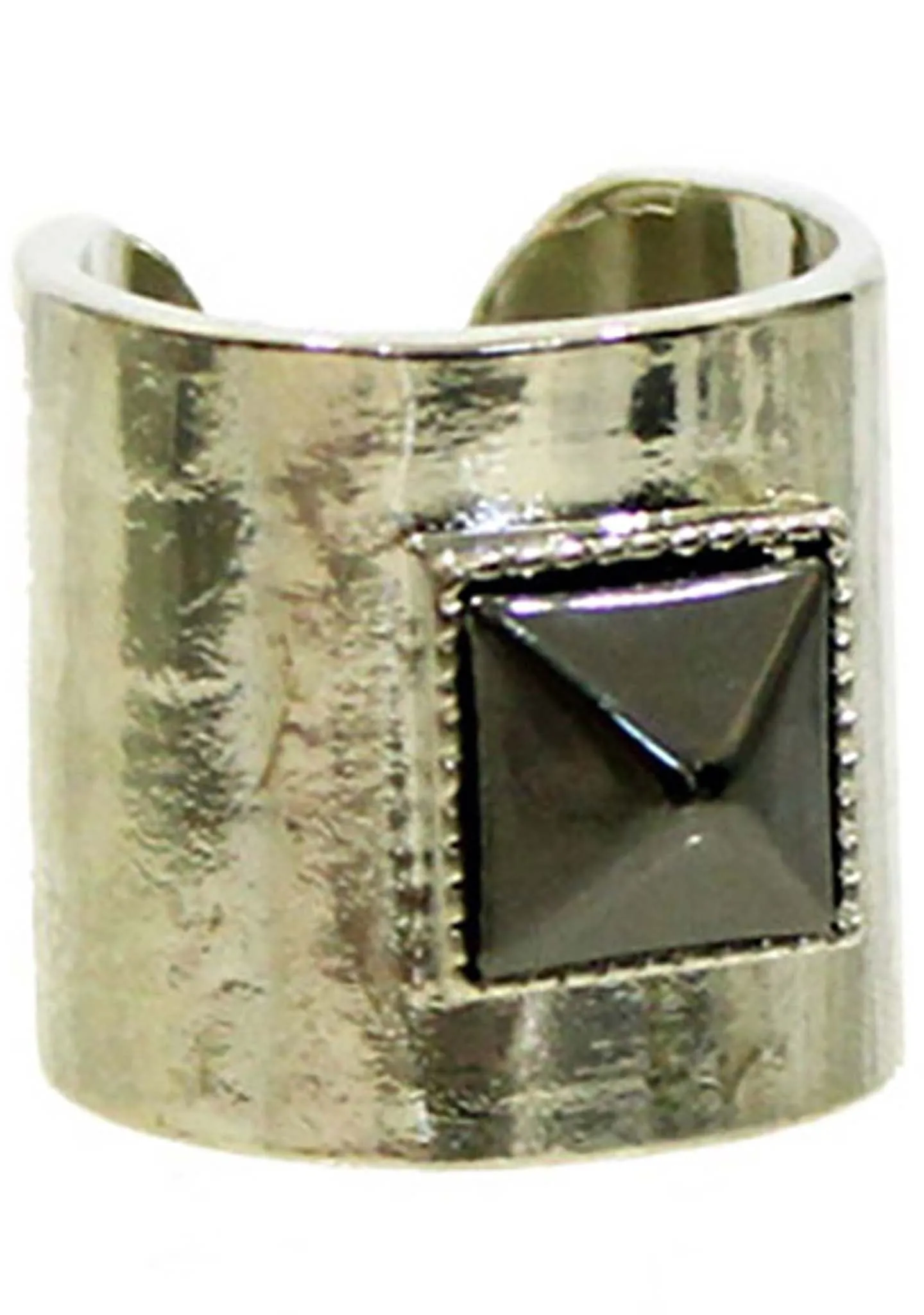 Anarchy Rings in Silver/Gunmetal