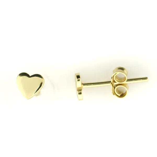 Baby Heart Studs