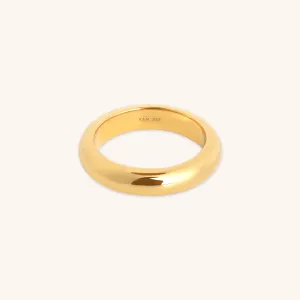 Bold Stacking Ring in Gold