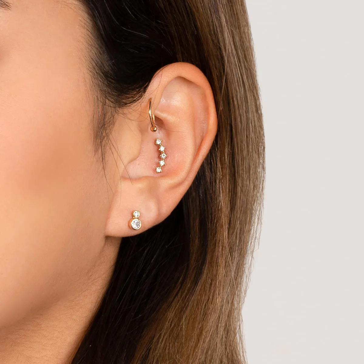 Bright Luna Stud Earrings