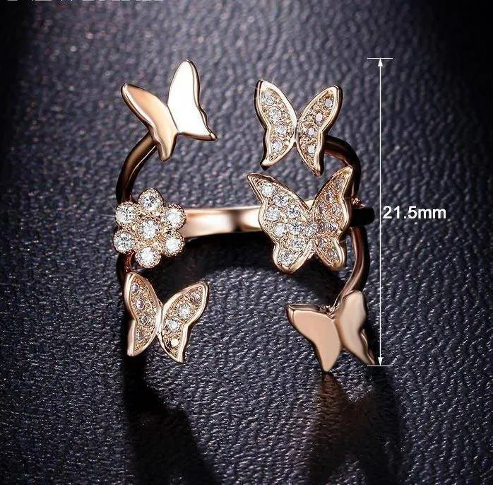 Butterfly Open Ring