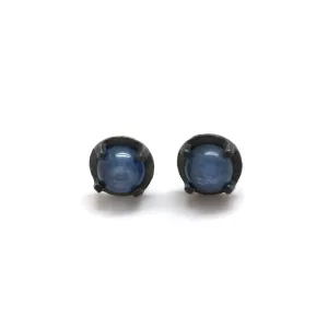 Carved Studs - Kyanite