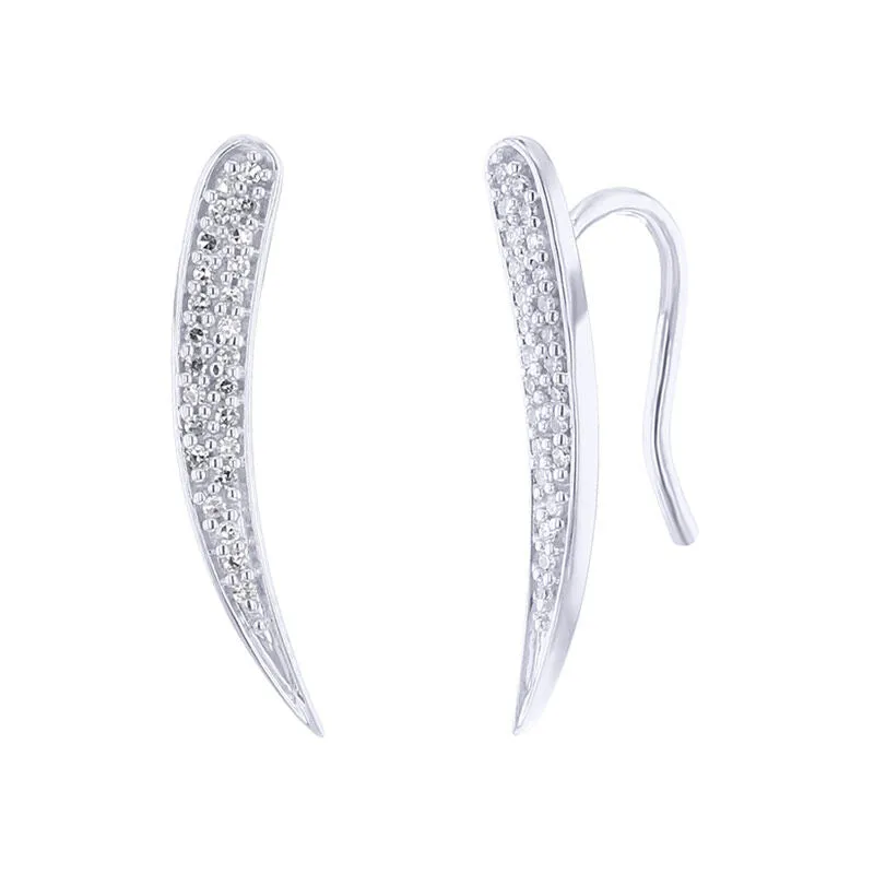 Circe Climber Diamond Earrings