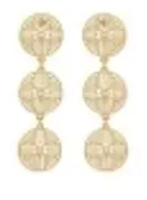 Classic Clover Chain Earrings