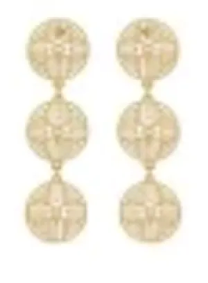 Classic Clover Chain Earrings