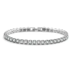 Clementine Tennis Crystal Bridal Bracelet