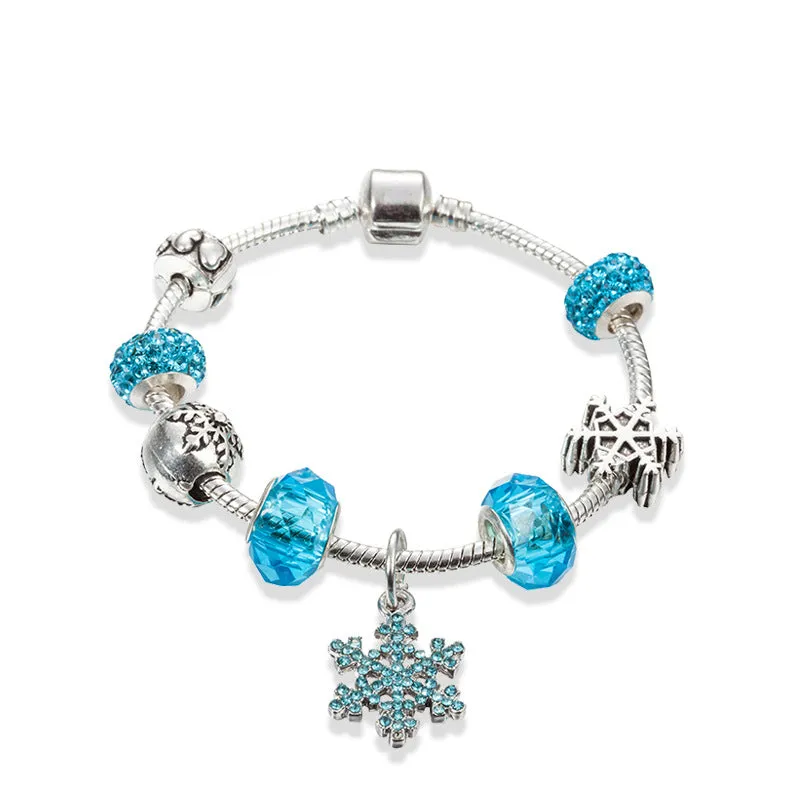 Crystal Enamel Beads Charm Beads Bracelet