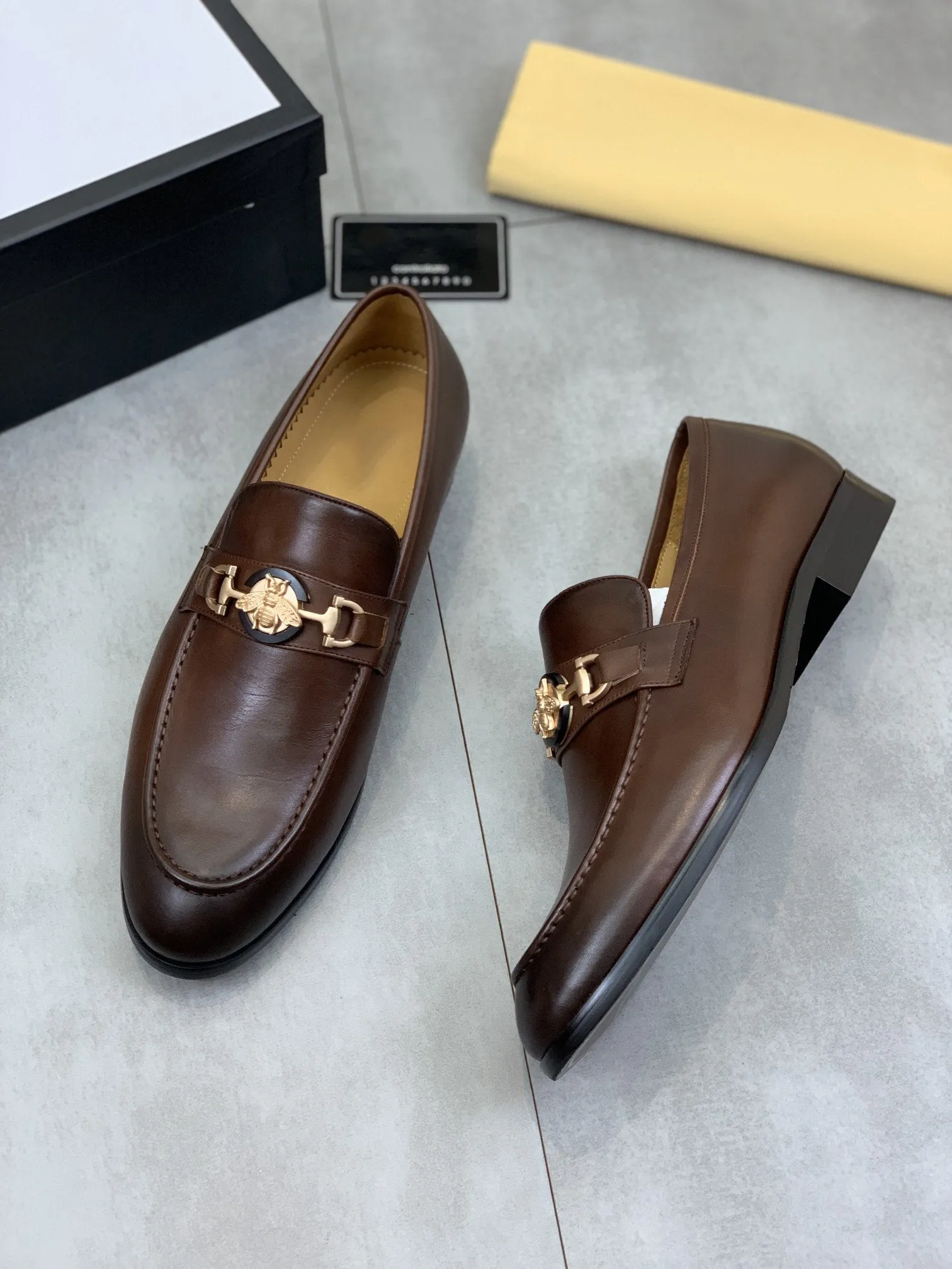 GG LOAFER FOR MEN BROWN