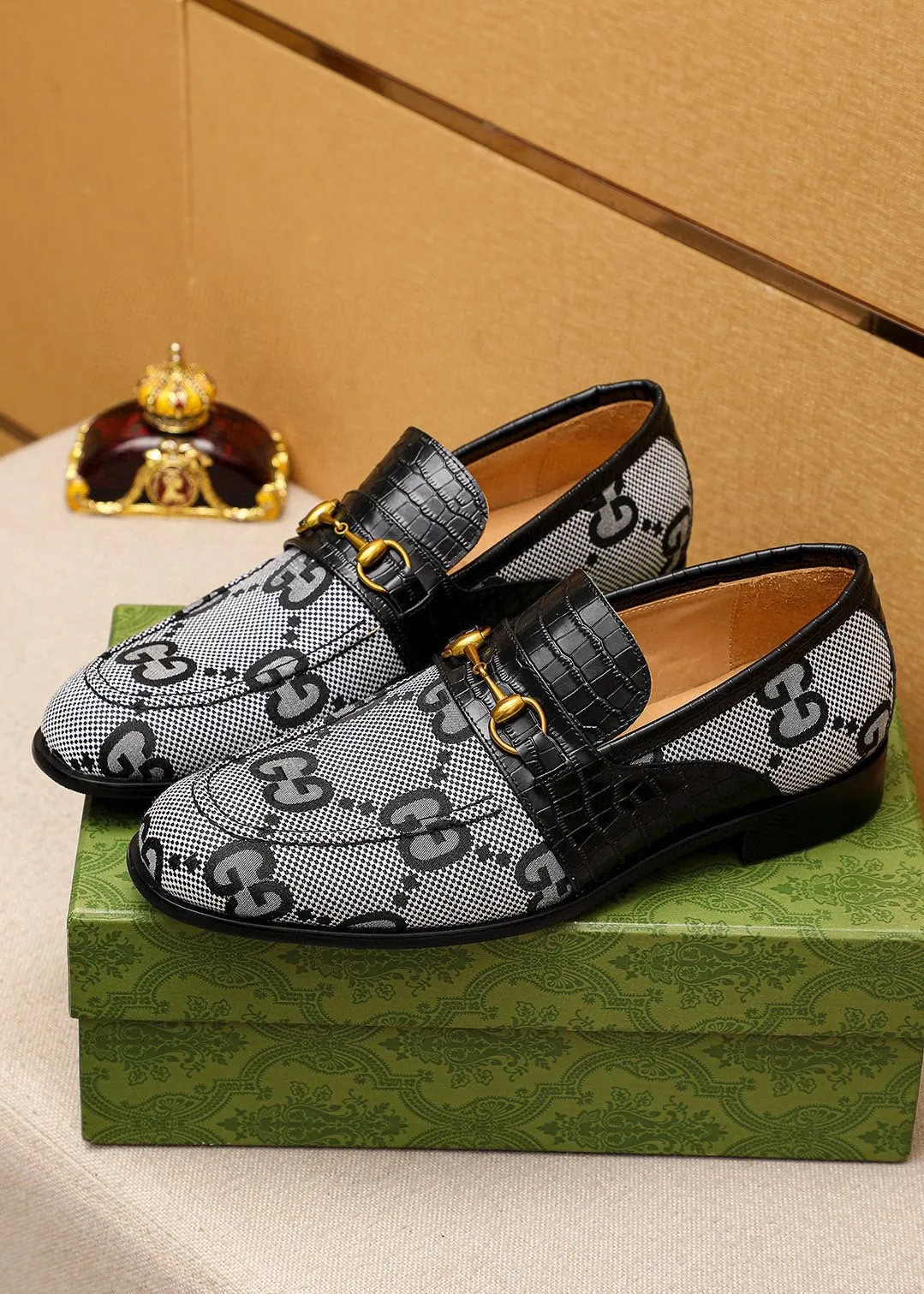 GG LOAFERS JORDAAN MAXI BLACK