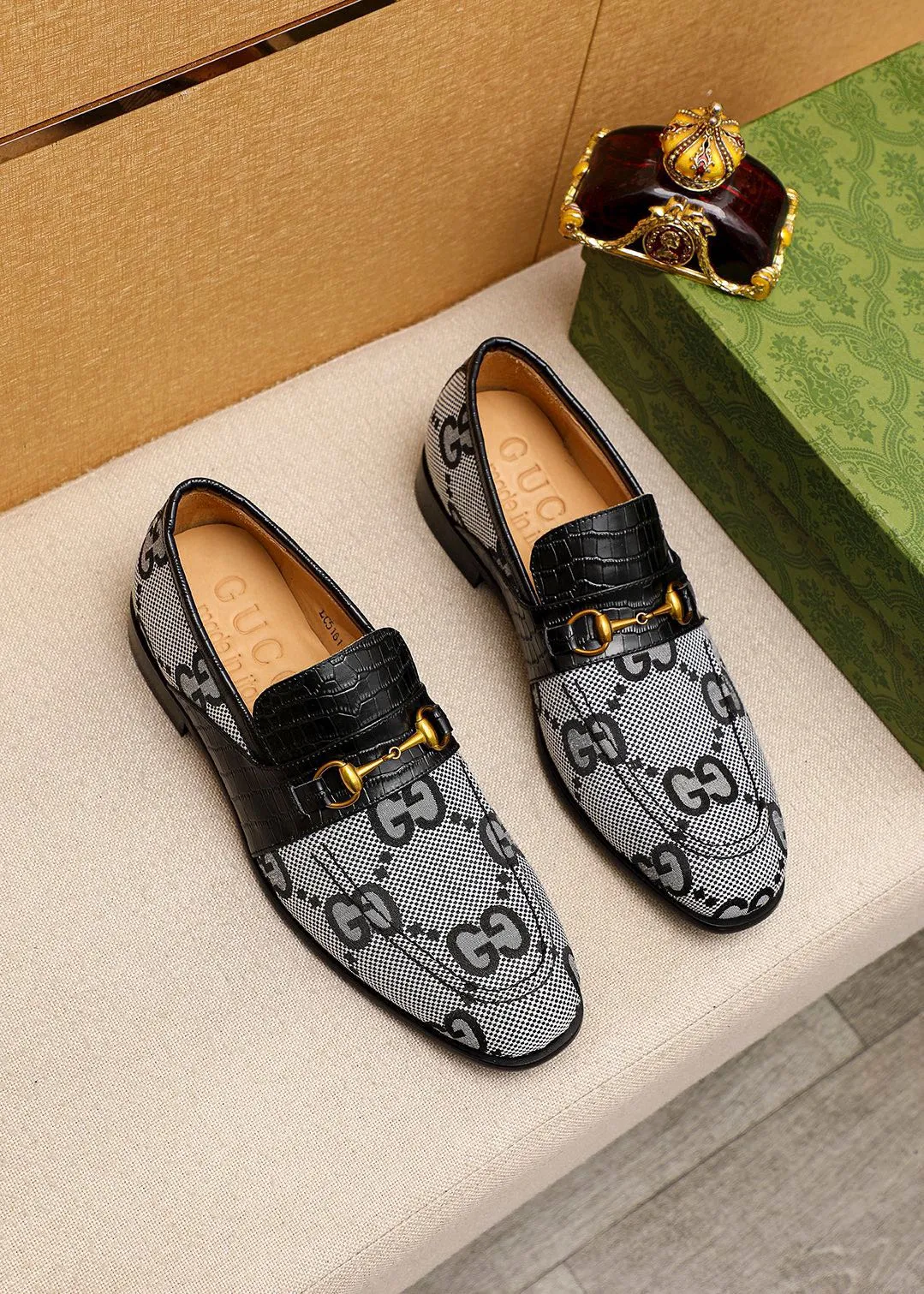 GG LOAFERS JORDAAN MAXI BLACK