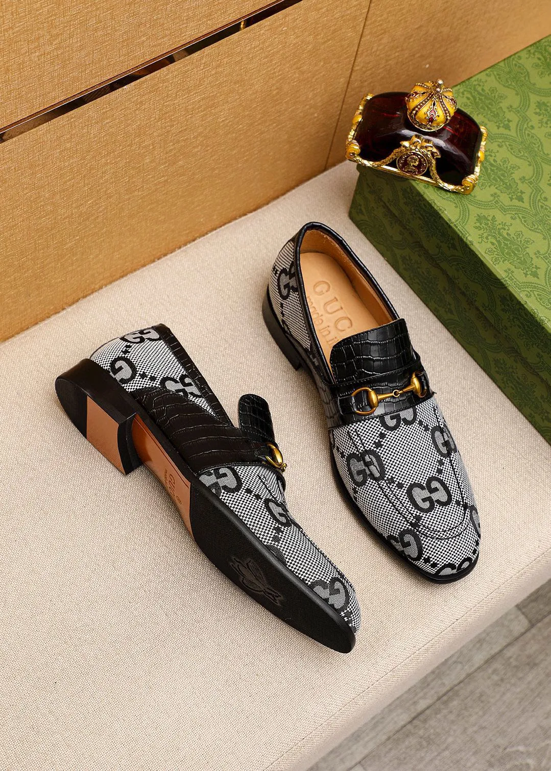 GG LOAFERS JORDAAN MAXI BLACK