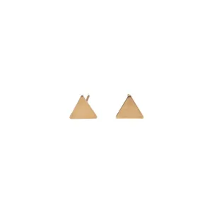 Gold Filled Triangle Studs