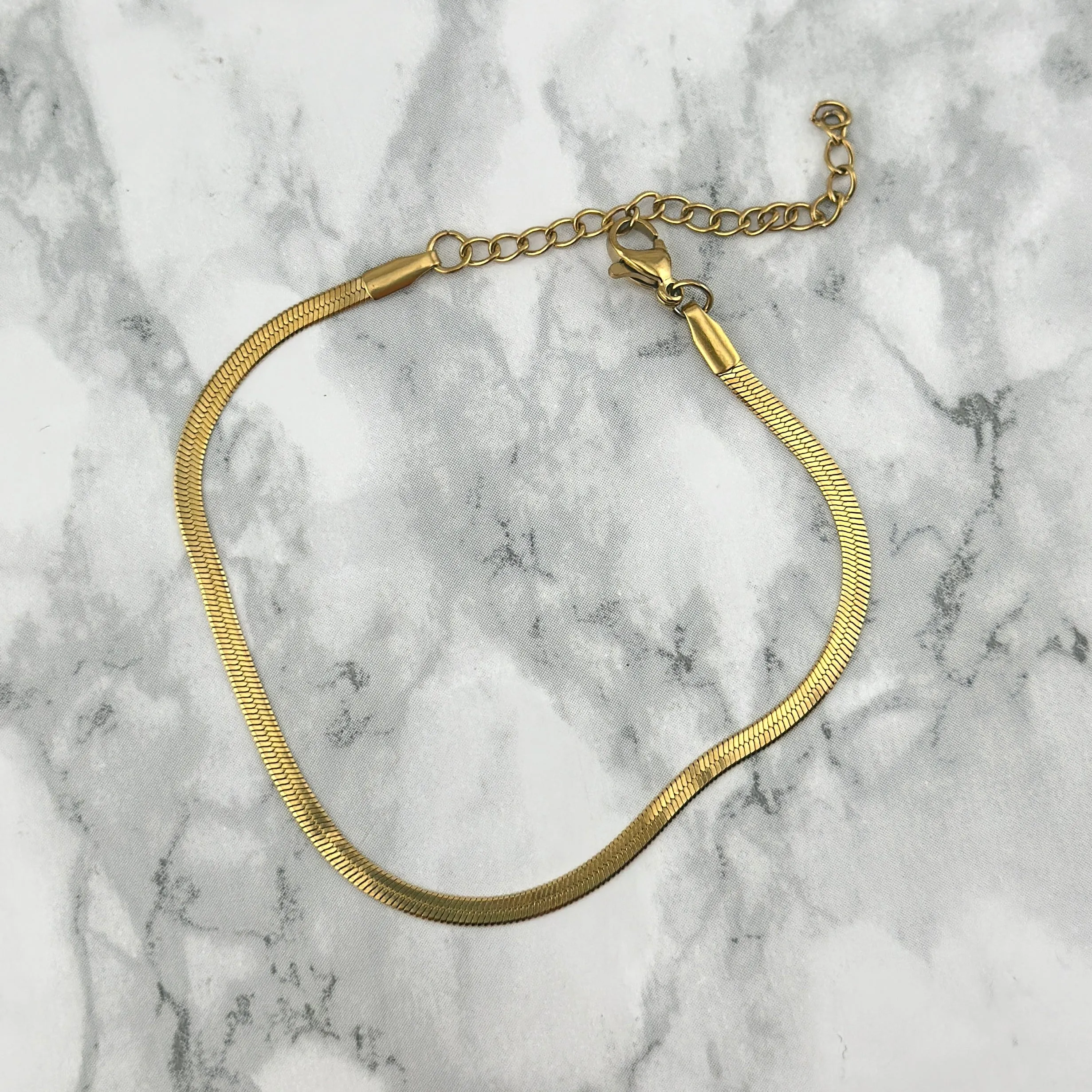 Golden Snake Bracelet