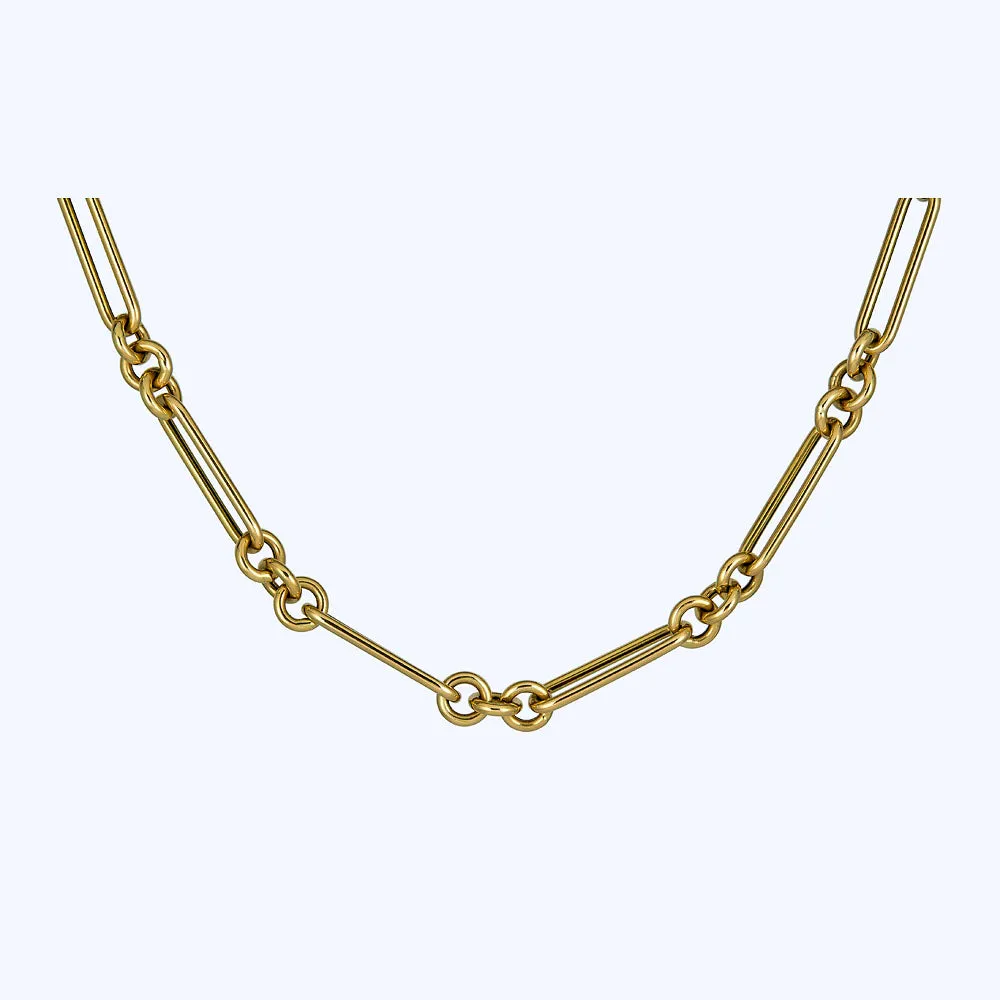 Italian 18K Yellow Gold 1 3 Chain