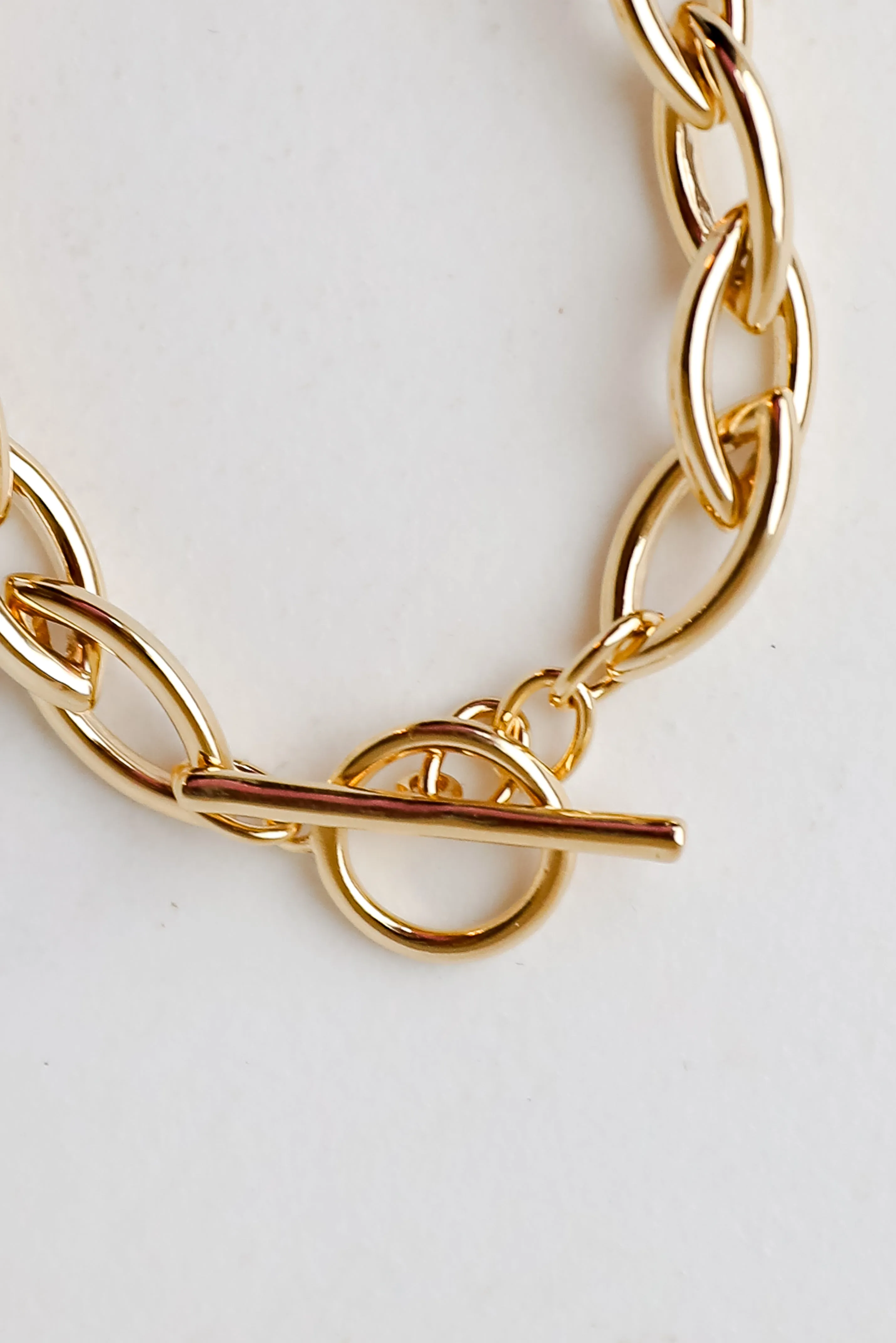 Katherine Gold Chainlink Bracelet