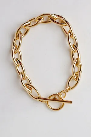 Katherine Gold Chainlink Bracelet