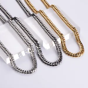 Luxurious Chain Stainless Steel Electroplating Necklaces