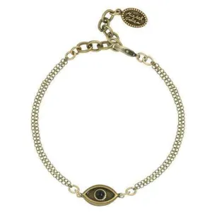 Michal Golan Black Onyx Evil Eye Bracelet