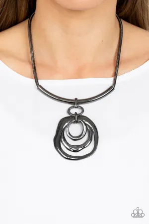 Necklaces Forged in Fabulous - Black N2294