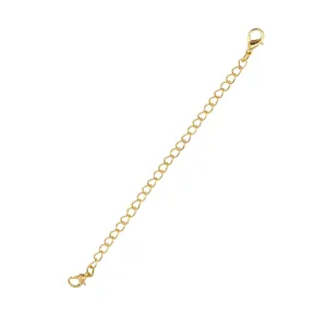 Obsession Necklace Extender Encased in 18k Gold - 100mm