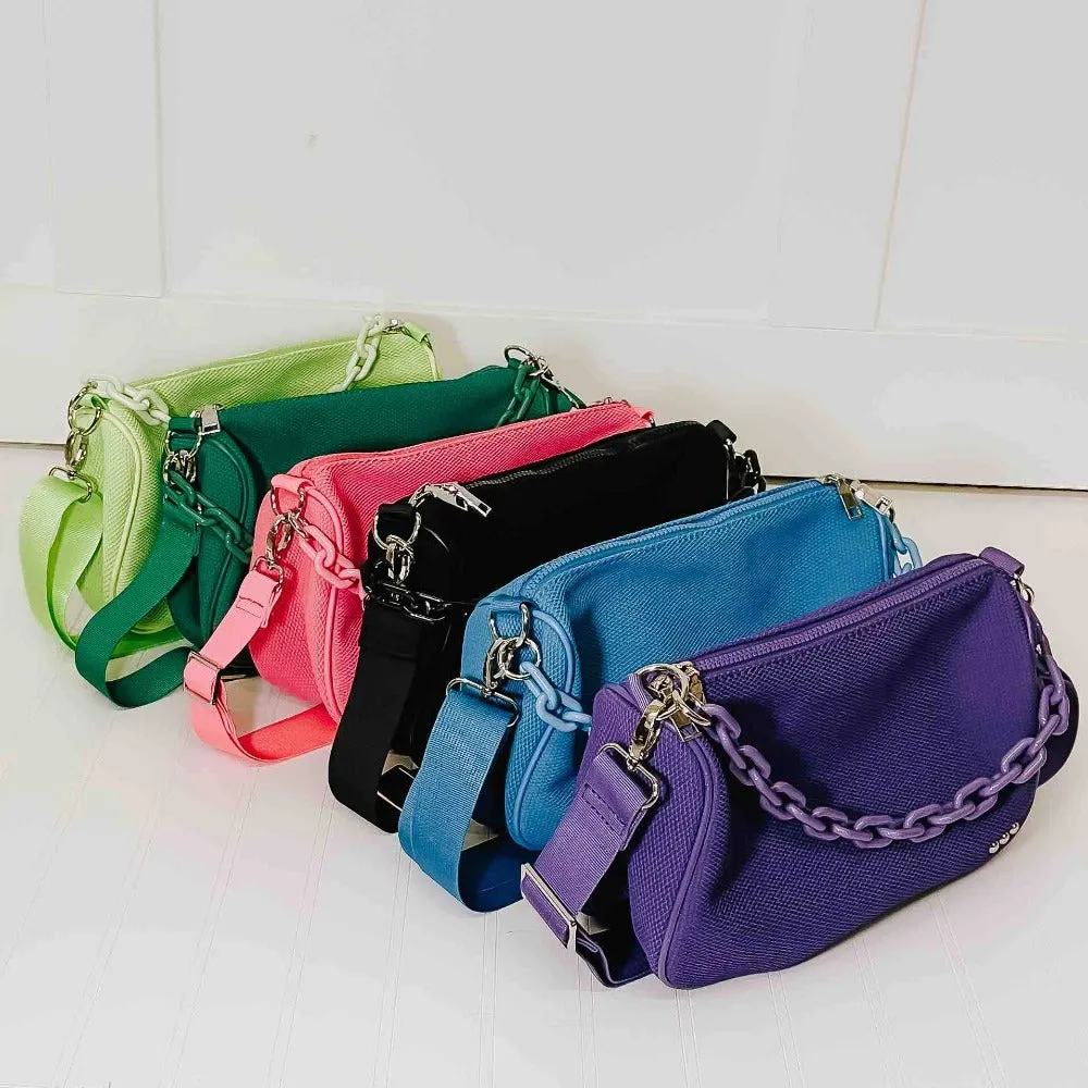 Oh So Neon Crossbody Shoulder Bag