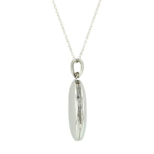 Oval Silver Locket