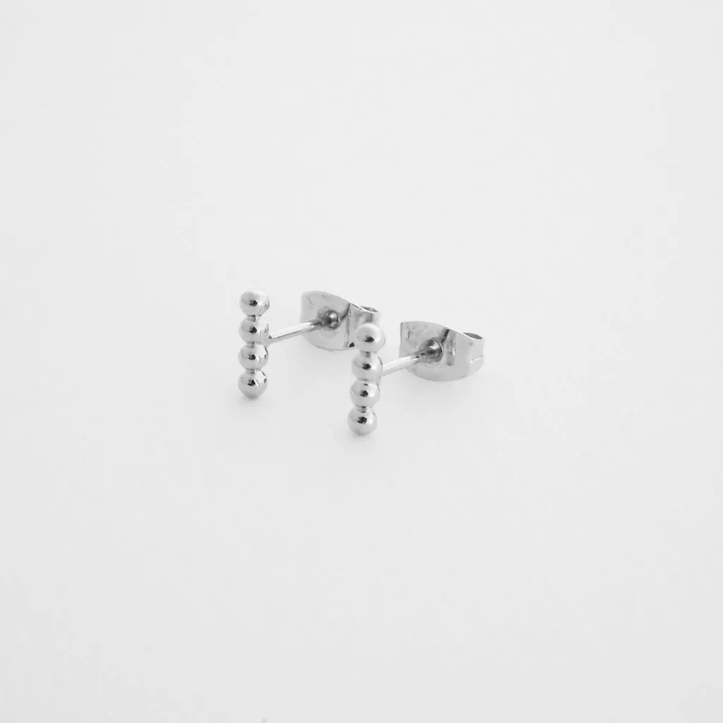 Paige Beaded Studs - Final Sale