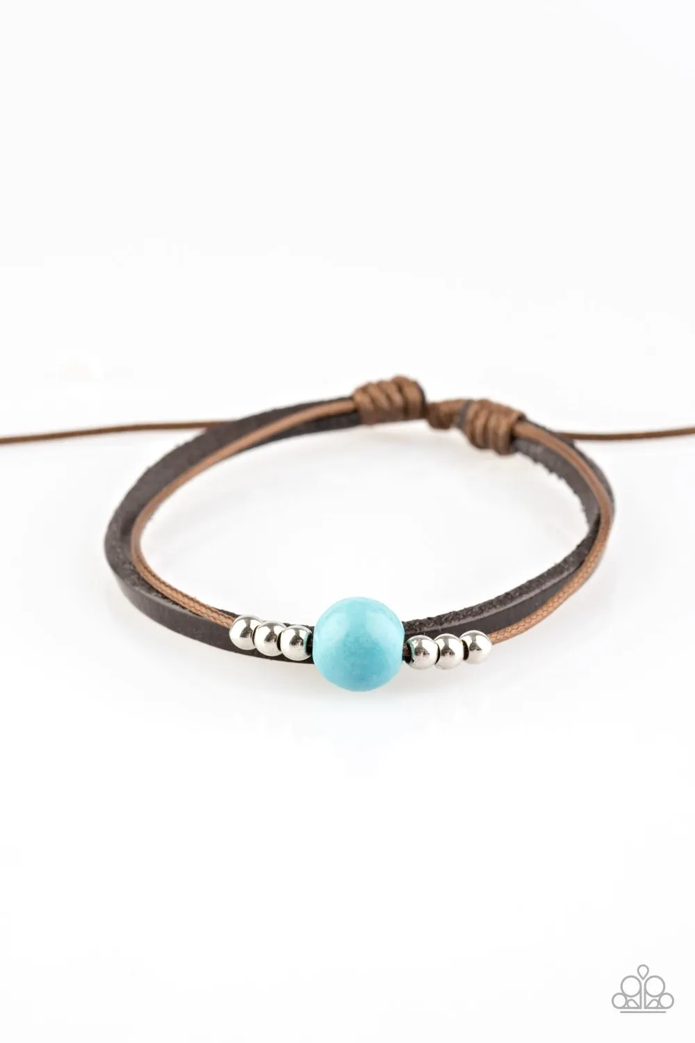 Paparazzi Bracelet ~ Balance - Blue