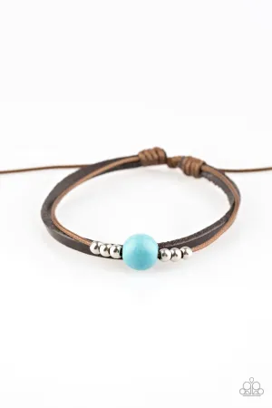 Paparazzi Bracelet ~ Balance - Blue