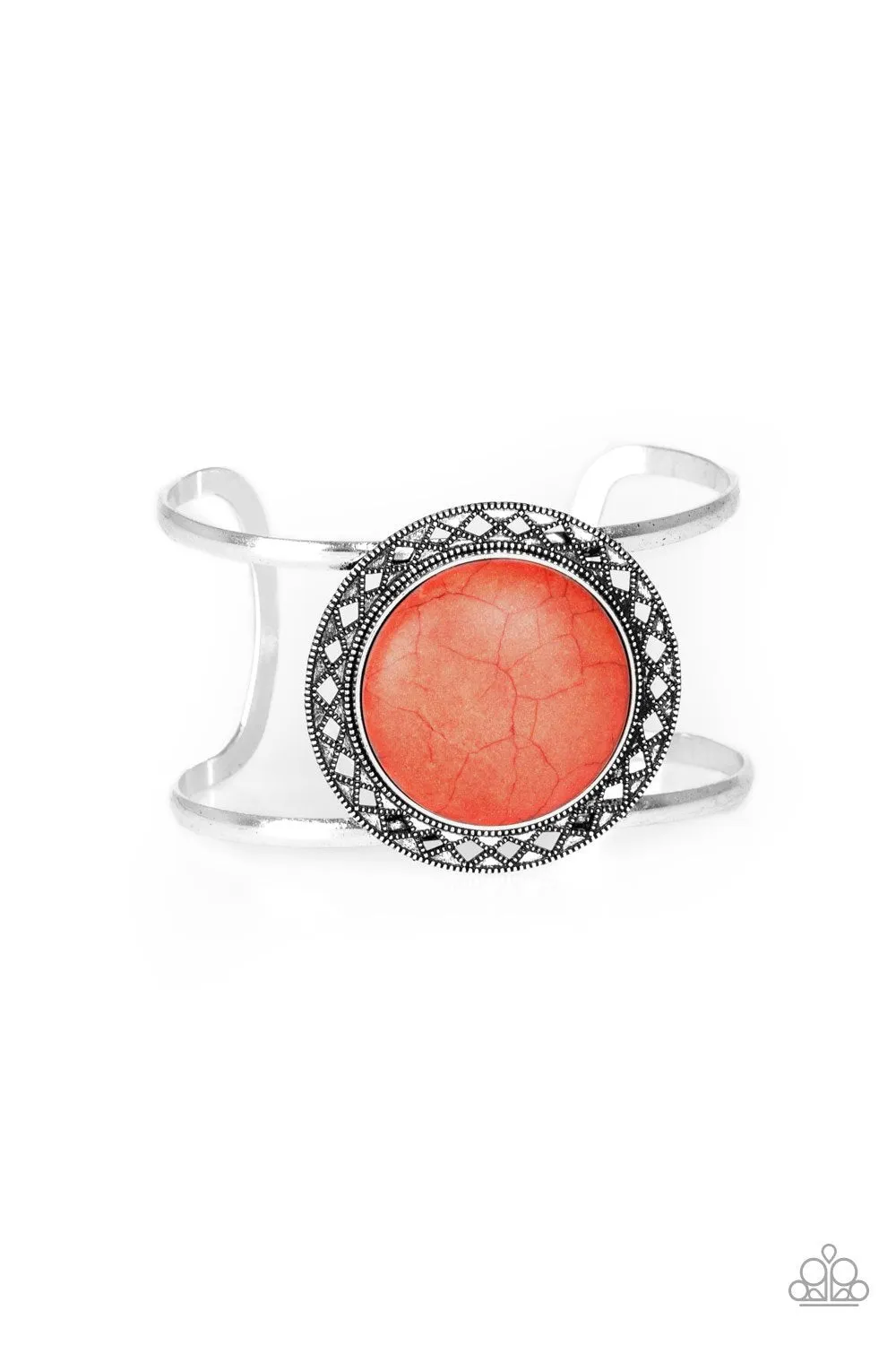 Paparazzi Bracelet ~ RODEO Rage - Orange