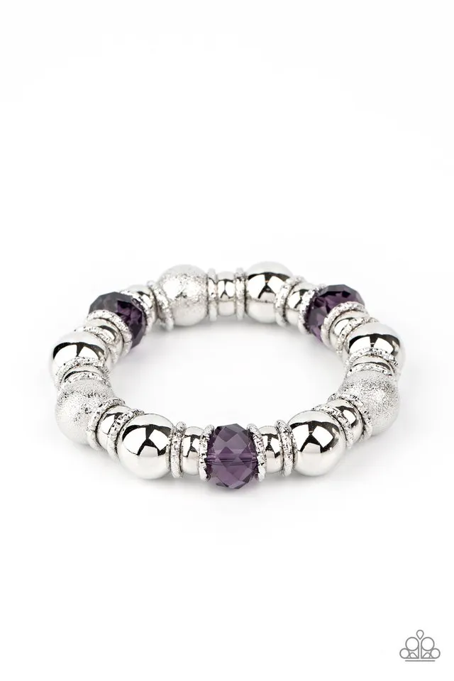 Paparazzi Bracelet ~ Take Your Best Shot - Purple