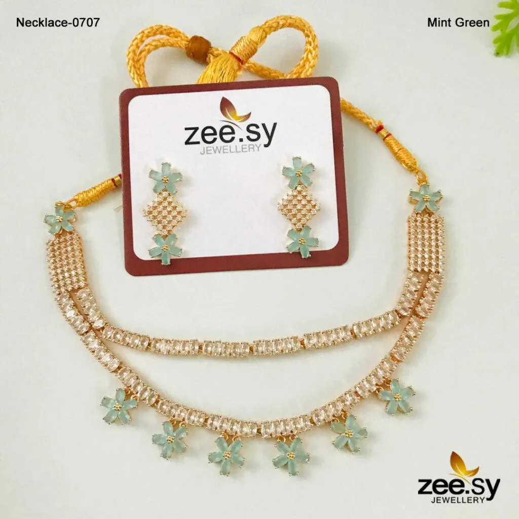 PARTY WEAR NECKLACE-0707