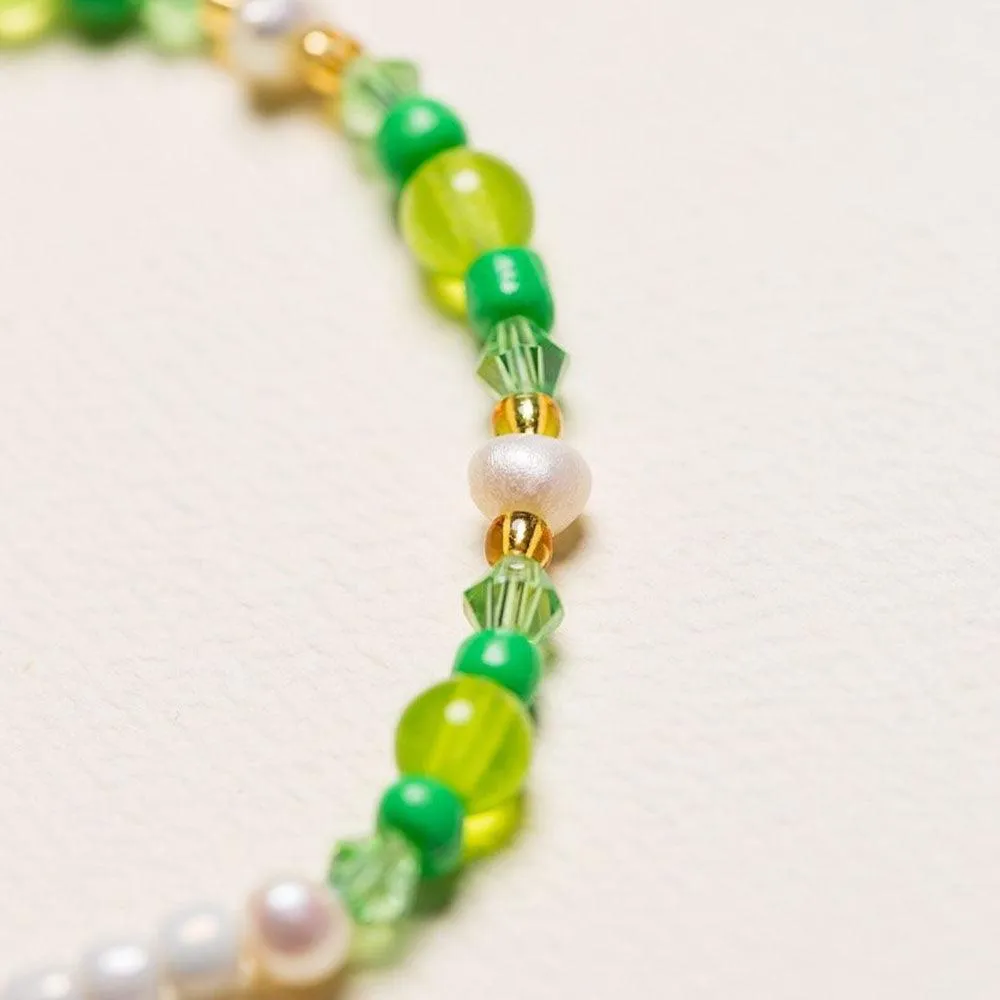 Pearl Bracelets - Green