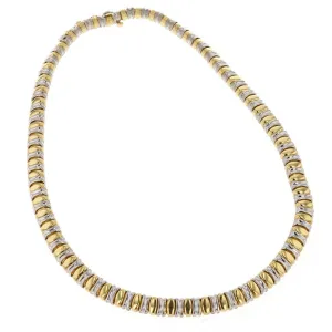 "Dunay" Gold & Platinum Necklace