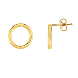 Rey, 14k Gold Studs