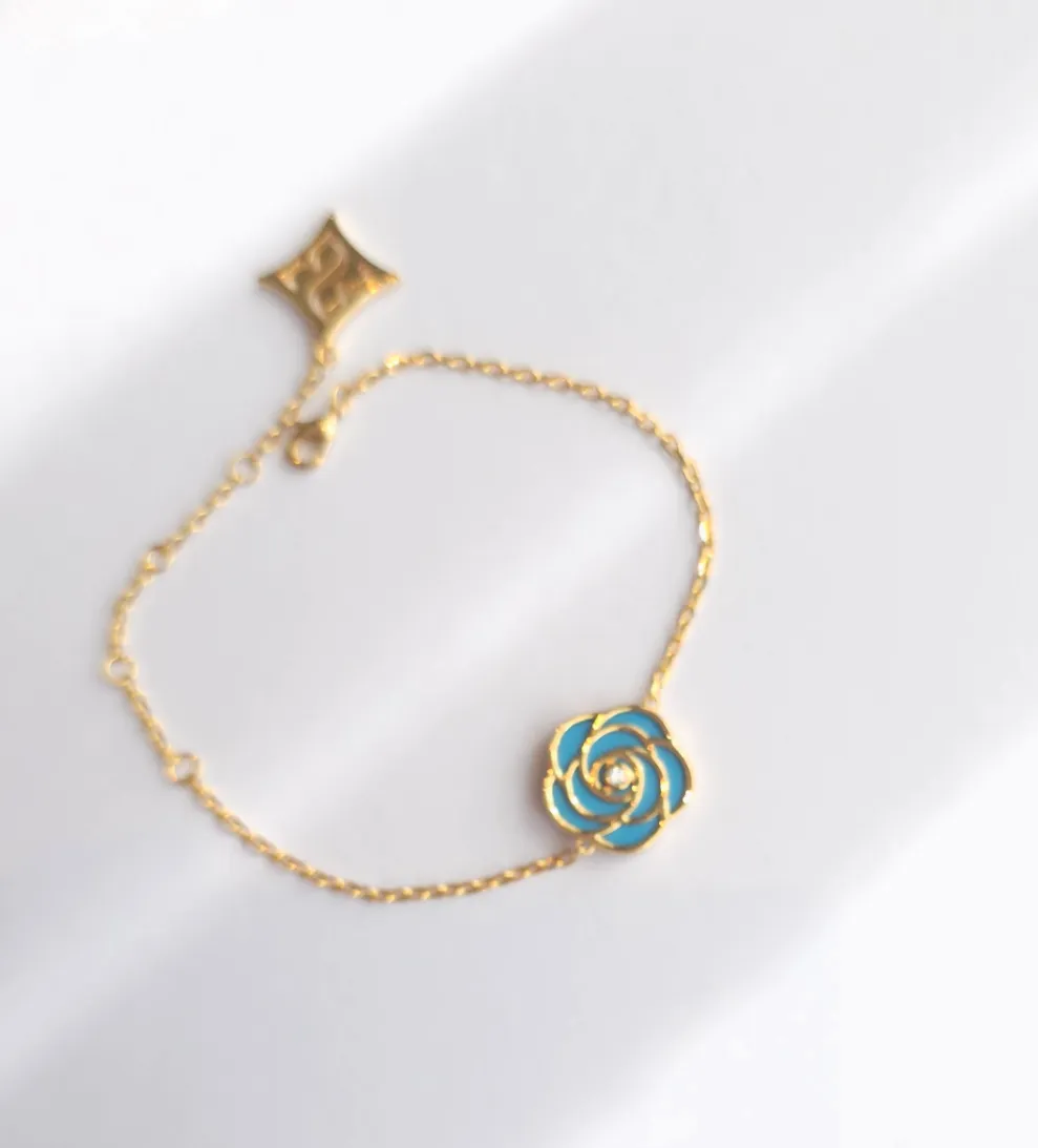 Rose- Bracelet (Turquoise)