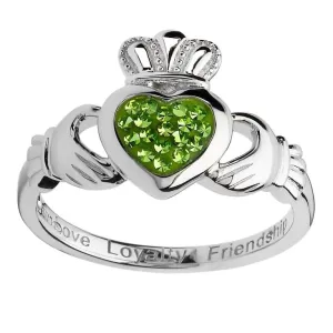 Silver Claddagh Ring