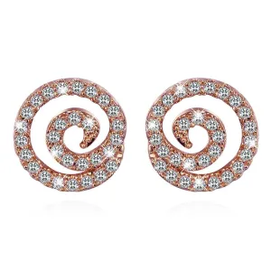 Spiral Stud Earrings