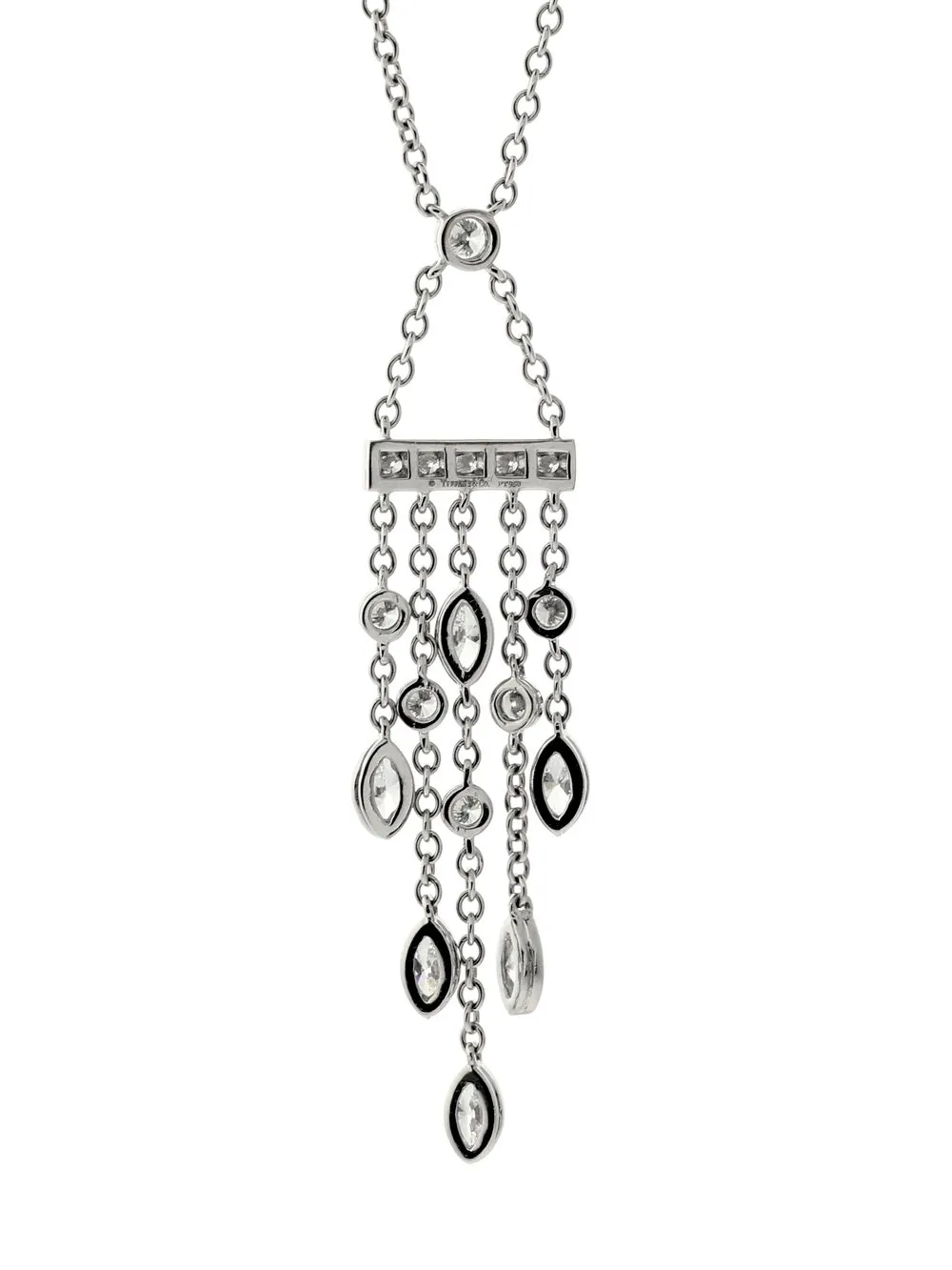 Tiffany & Co. Diamond Platinum Necklace