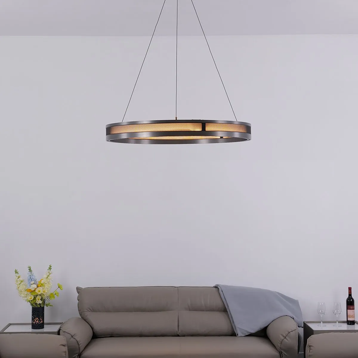 Titan Rings Chandelier