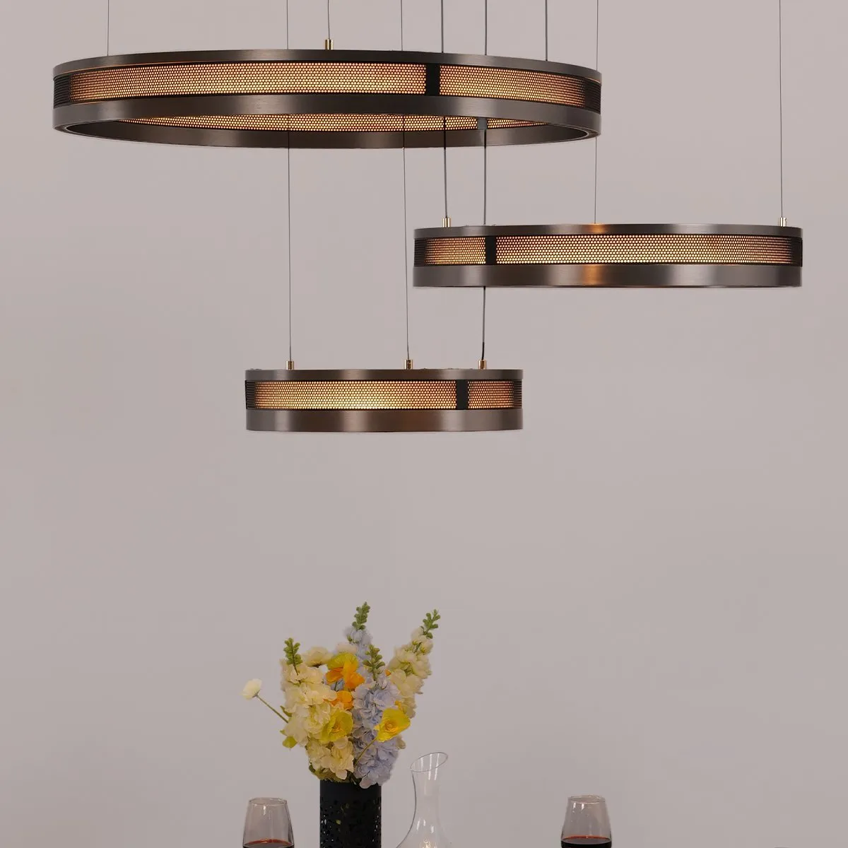 Titan Rings Chandelier