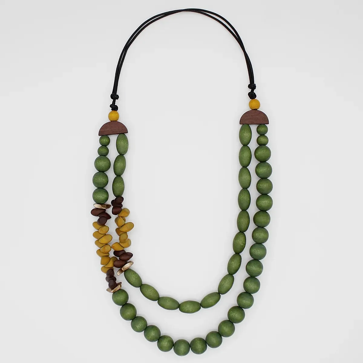 Verde Forrest Necklace, Green